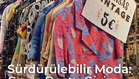 Sürdürülebilir Moda: Çevre Dostu Giyim